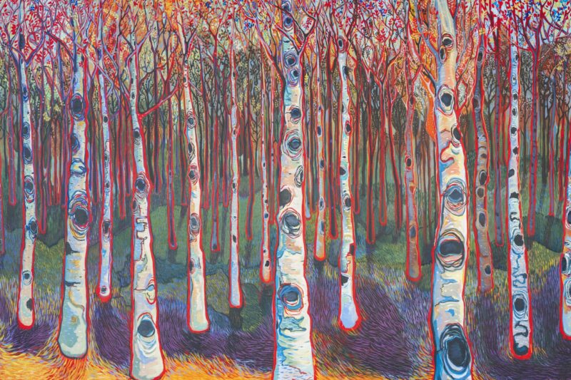 Artwork in Entryway at The Wildbirch