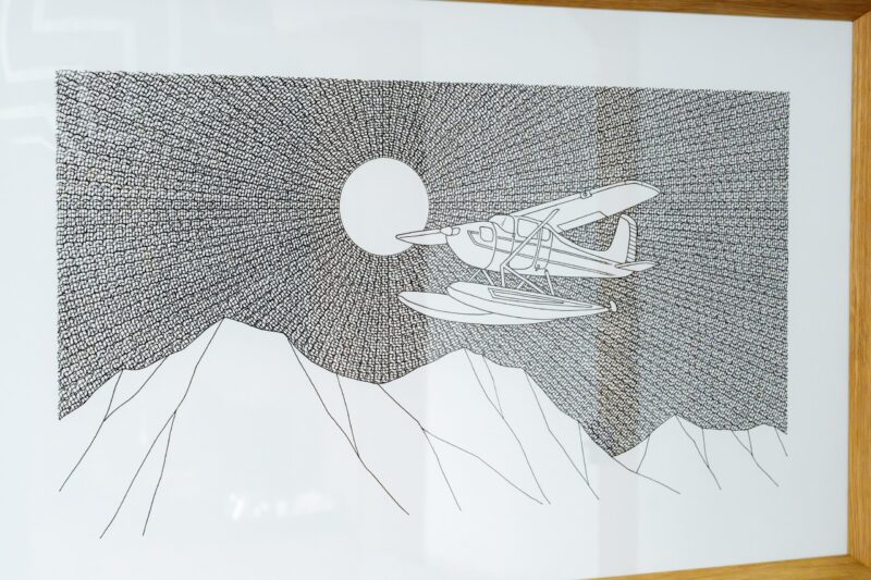 Guest Room Artwork at The Wildbirch Hotel