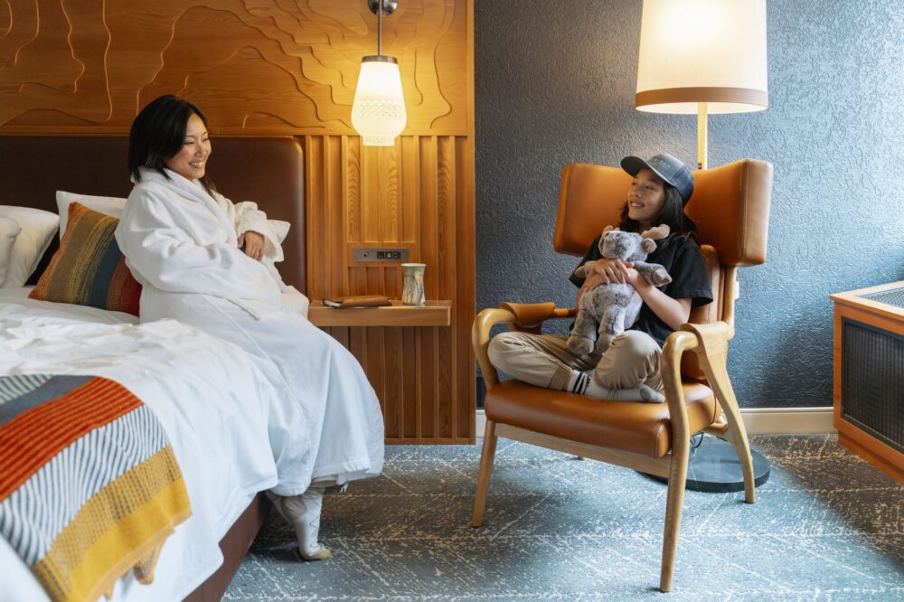 Guest Room inside The Wildbirch