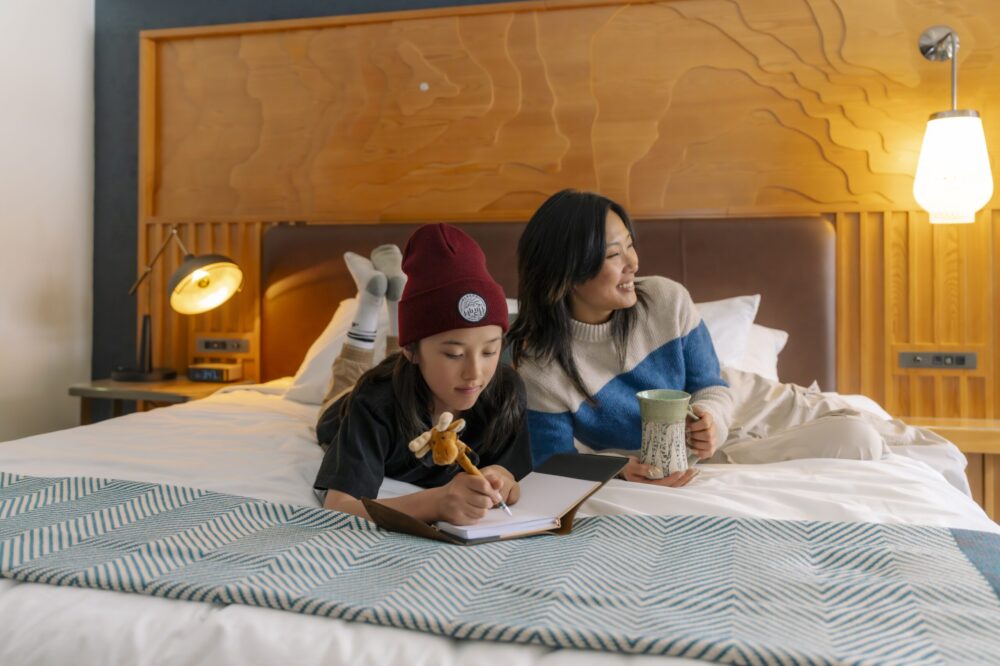 ANCJD Mother and Son on King Bed low res